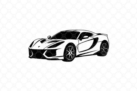Download Sports Car SVG, Car Silhouette SVG, 048 - Premium Resources