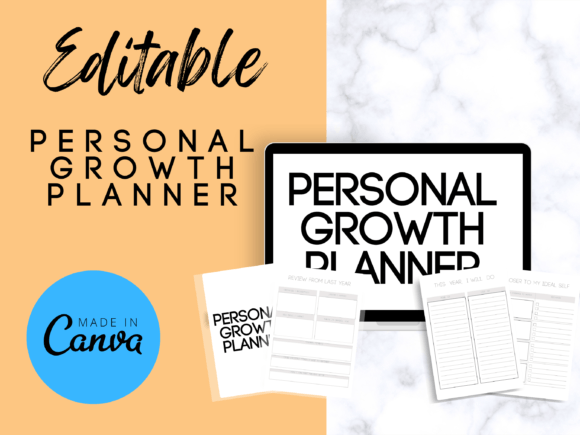 Download Editable Personal Growth Planner - Personal growth Collection