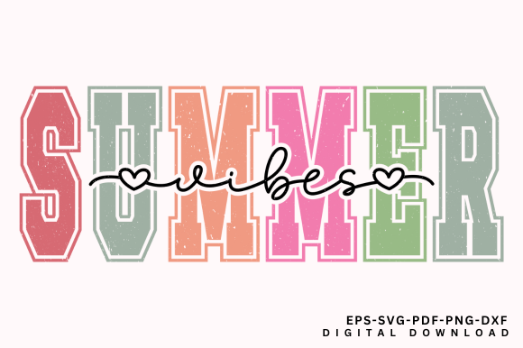 Download Summer Vibes Svg, Sublimation Design - Summer vibes svg Collection