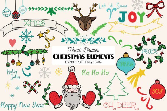 Download Christmas Decorative Elements Color - Premium Resources